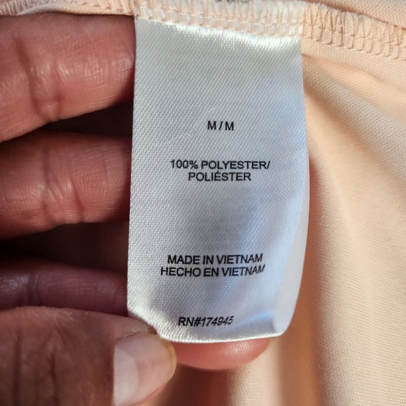 Reel Life Women’s Long Sleeve Performance Shirt M Peach UV Protection GraphicTee - Picture 5 of 10